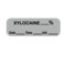 Nevs Label, Xylocaine % 1/2" x 1-1/2" Gray w/Black LANT-3042D - alternate 1